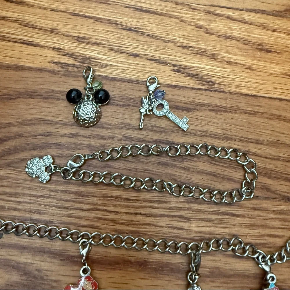Disney Mickey, little mermaid, charm bracelets
